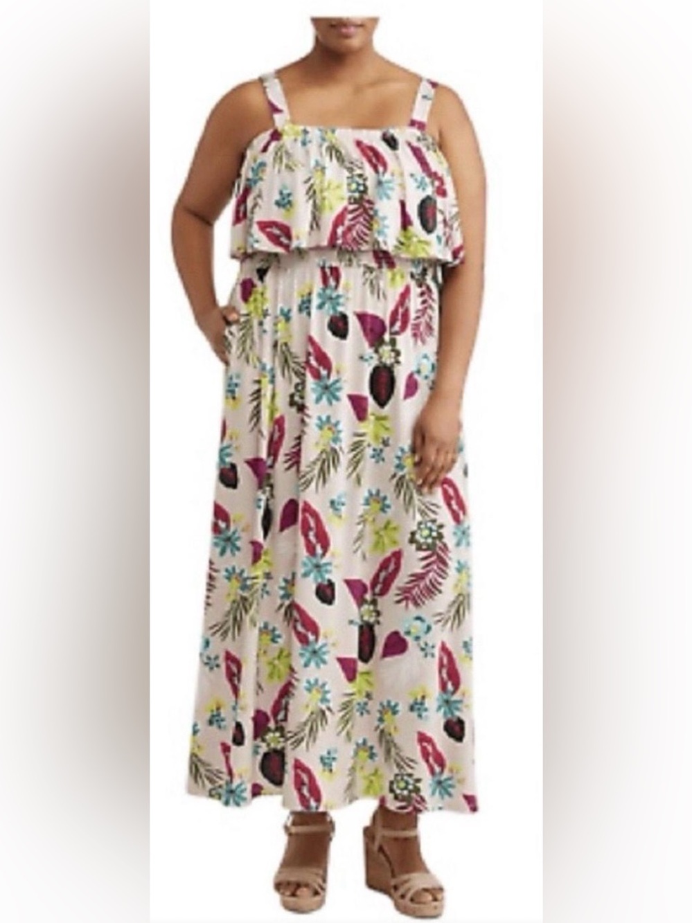 TERRA & SKY 2 WAY MAXI DRESS